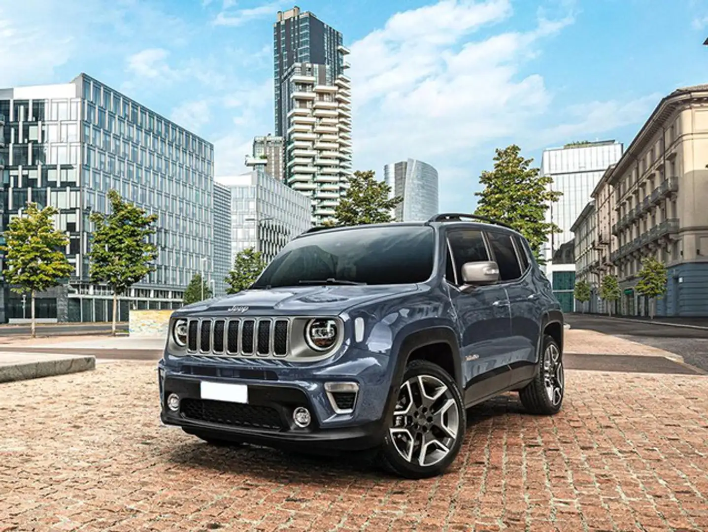 Jeep Renegade 1.6 Mjt DDCT 120 CV Limited Grigio - 1