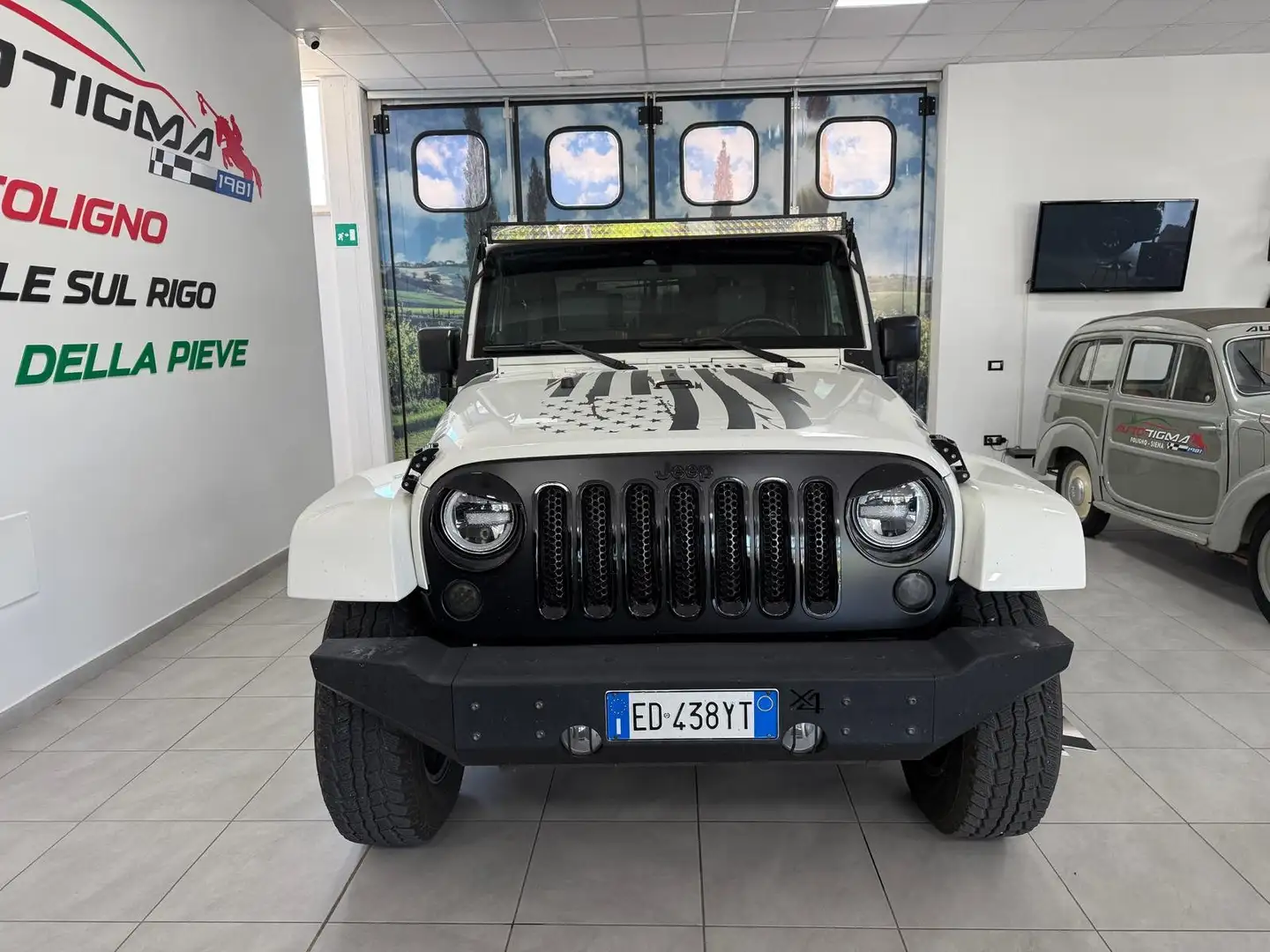 Jeep Wrangler Wrangler 3p 2.8 crd auto dpf Blanc - 2