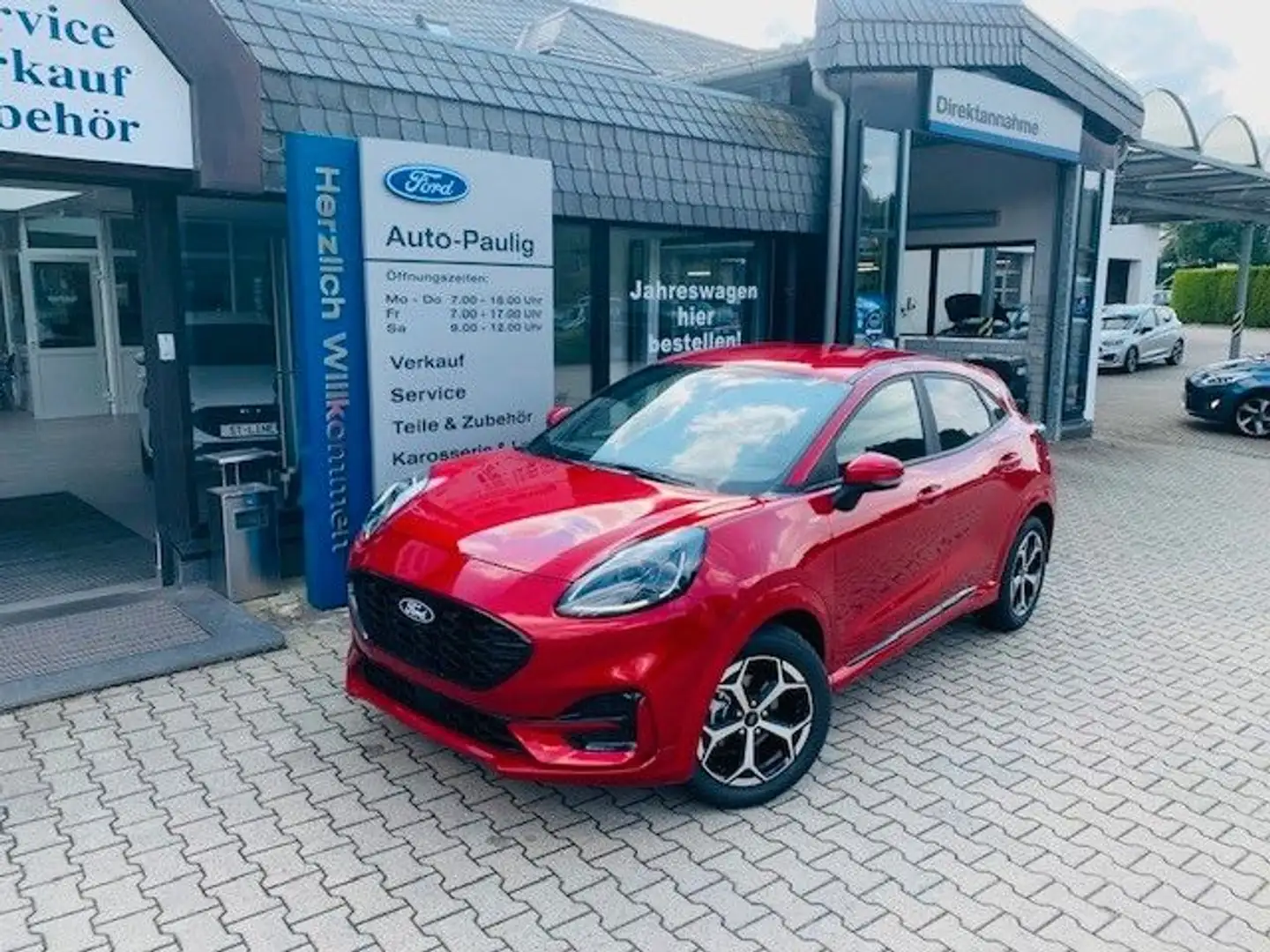Ford Puma St Line fast 30% unter UVP Rot - 1