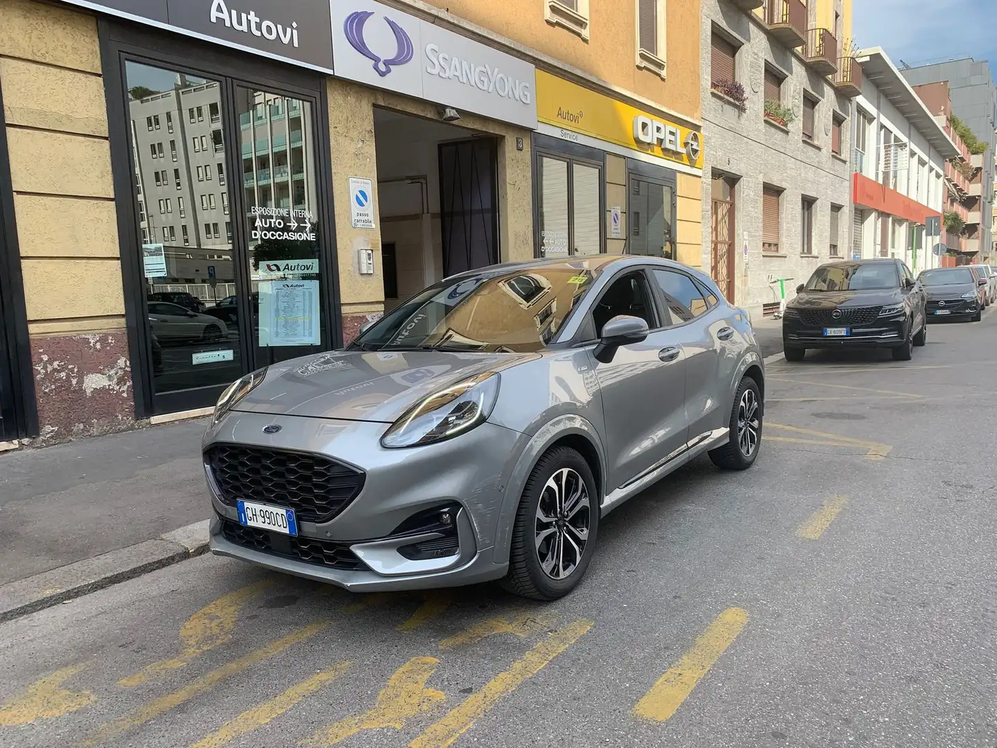 Ford Puma 1.0 EcoBoost Hybrid 125 CV S&S ST-Line Grigio - 1