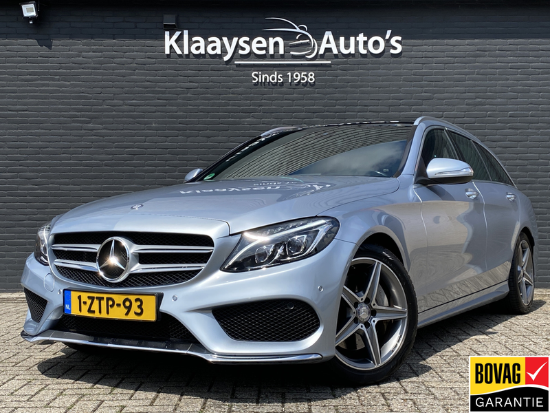 Mercedes-Benz C 250 Estate AMG 211 pk AUT. | dealer onderh. | rood led