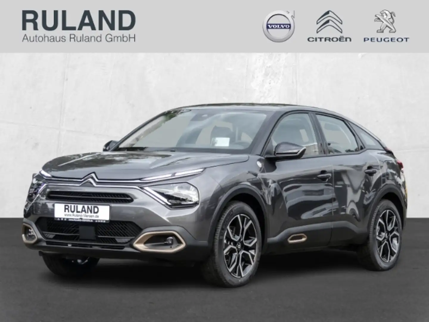 Citroen E-C4 Electric C-Series Elektromotor HUD Navi LED Apple CarPlay A Grau - 1