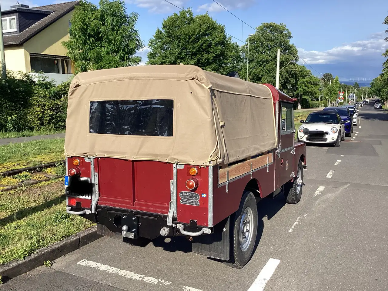 Land Rover Series1, Typ 107, pickup, foto 3