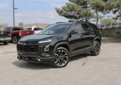 Black 2025 Chevrolet Equinox RS AWD SUV / Crossover Four-Wheel Drive 8-Speed Automatic