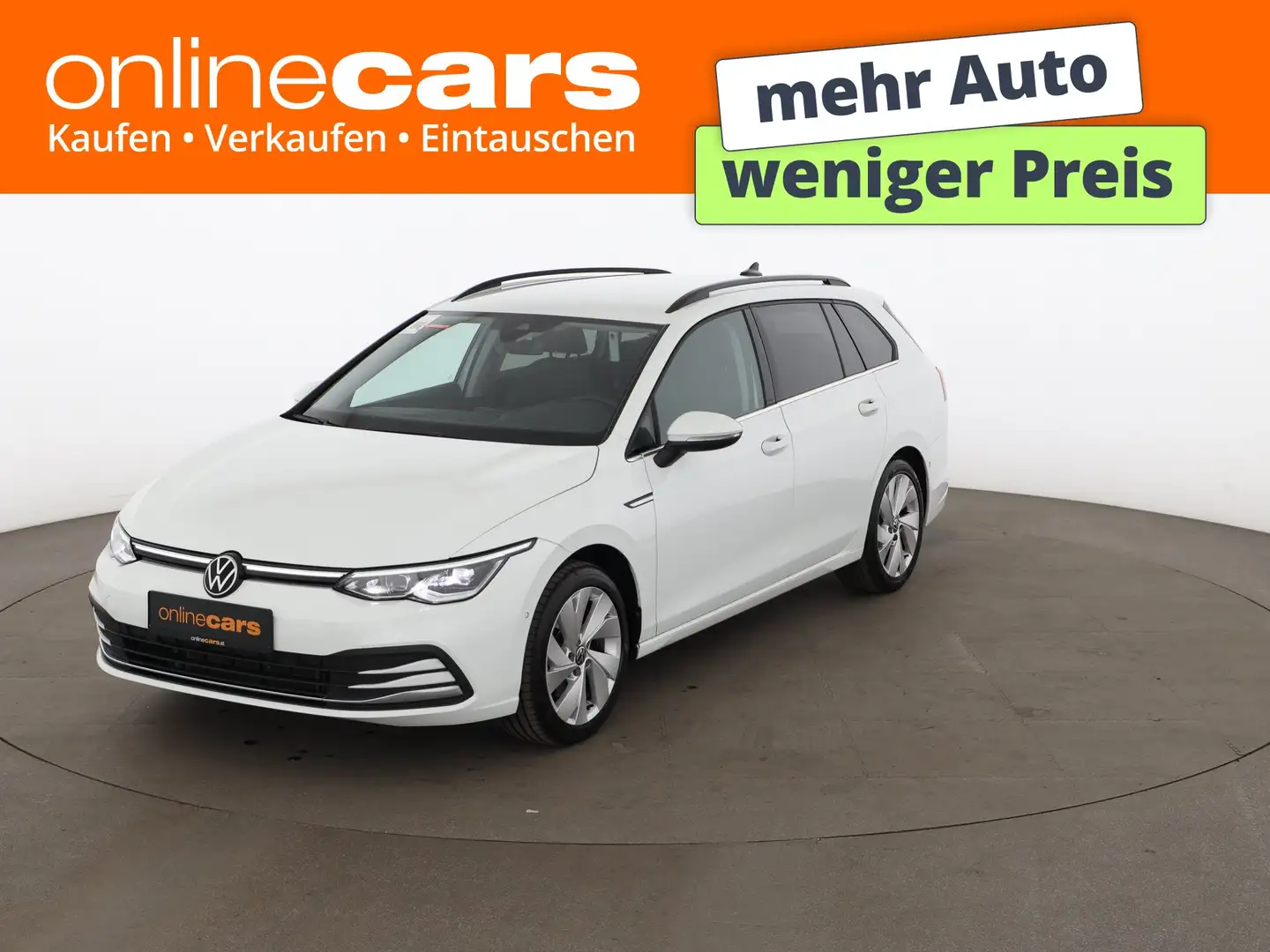 Volkswagen Golf Variant Golf VIII Variant 2.0 TDI Style Aut LED RADAR NAV Weiß - 1