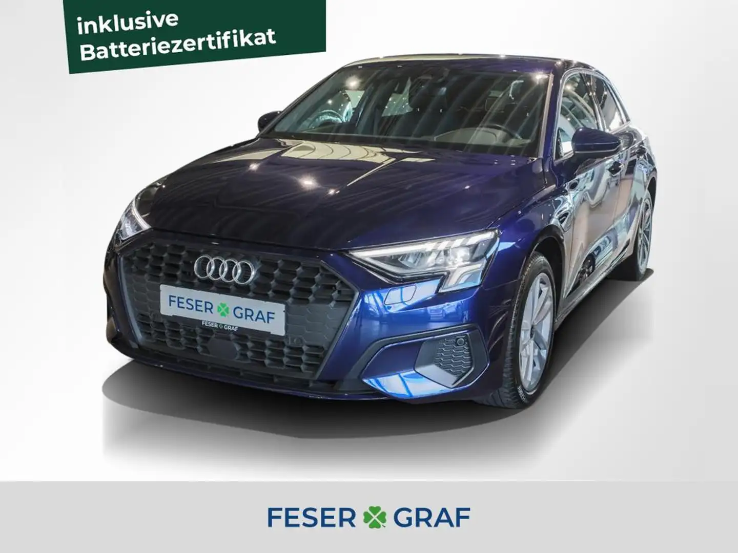 Audi A3 40 TFSI e GRA LED Navi RüKa Sitzh. Blau - 1