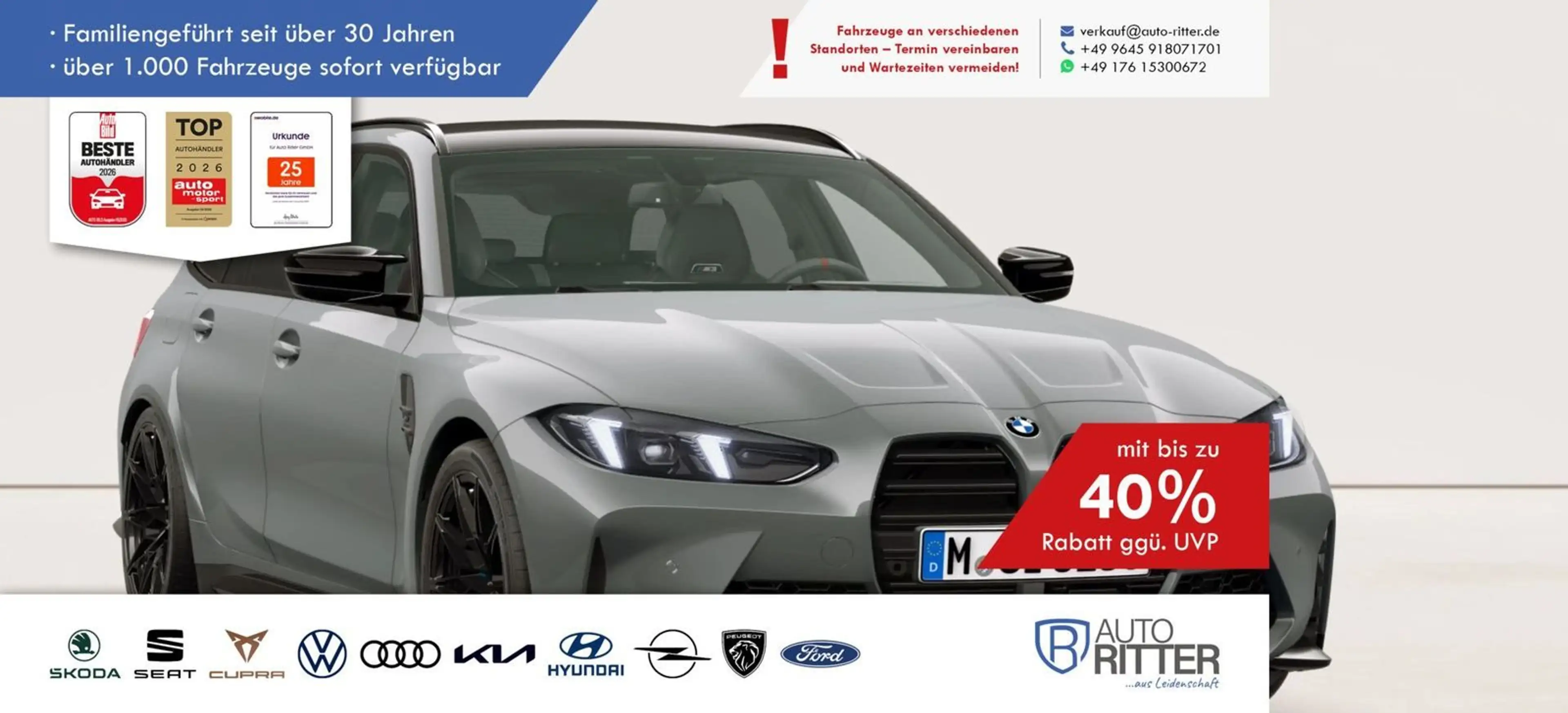 BMW M3 Touring Competition ACC|RFK|LED|Navi|360°|...