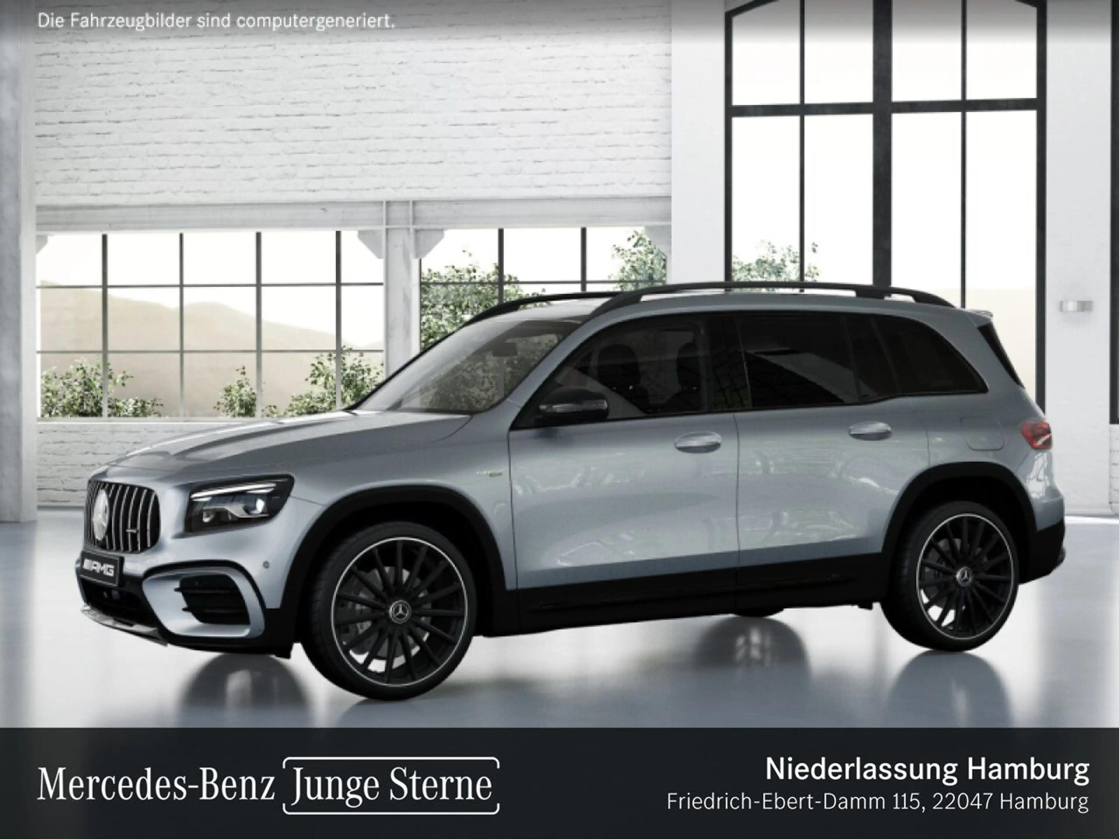 Mercedes-Benz GLB 35 AMG GLB 35 4M AMG+PANO+360°+MULTIBEAM+BURMESTER+TOTW — photo 3