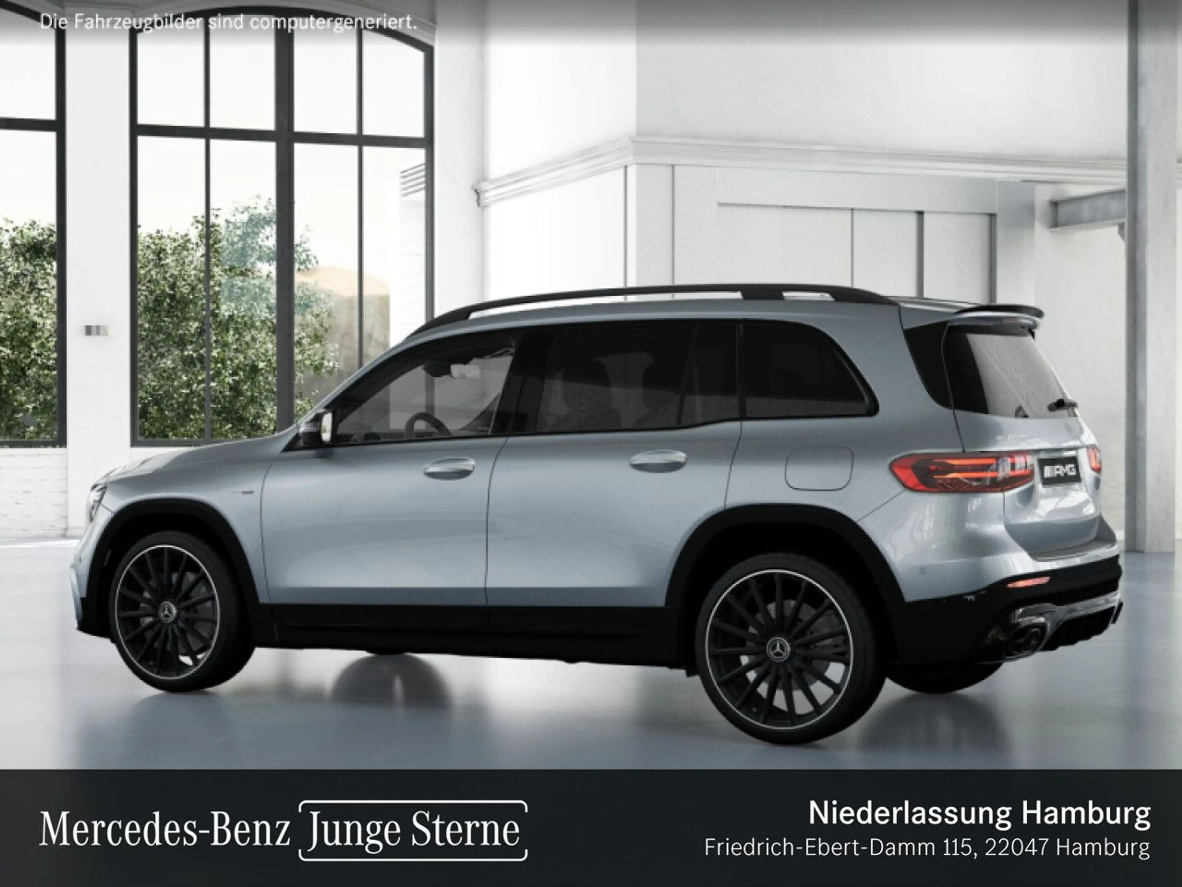 Mercedes-Benz GLB 35 AMG GLB 35 4M AMG+PANO+360°+MULTIBEAM+BURMESTER+TOTW — photo 14