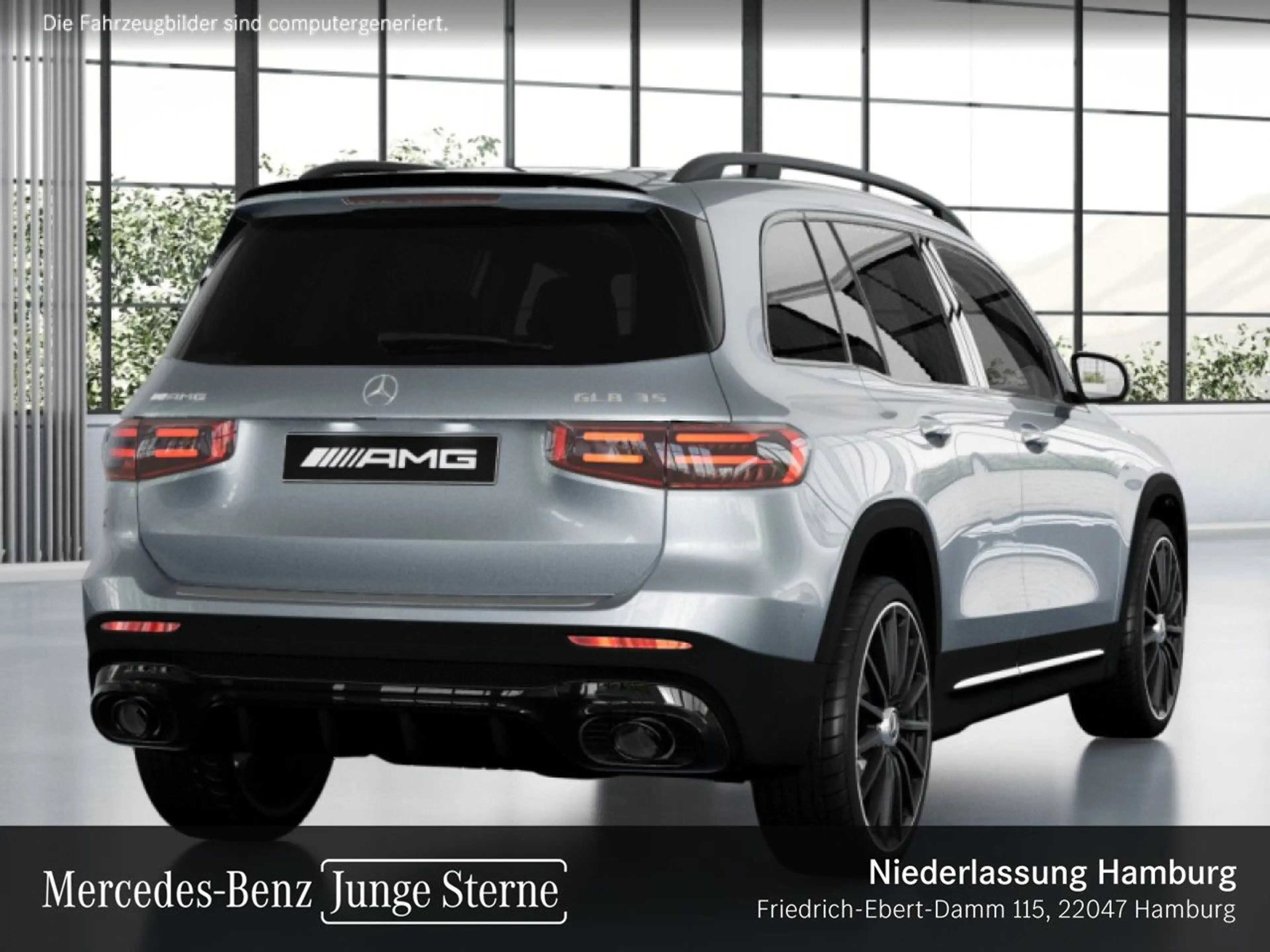Mercedes-Benz GLB 35 AMG GLB 35 4M AMG+PANO+360°+MULTIBEAM+BURMESTER+TOTW — photo 4