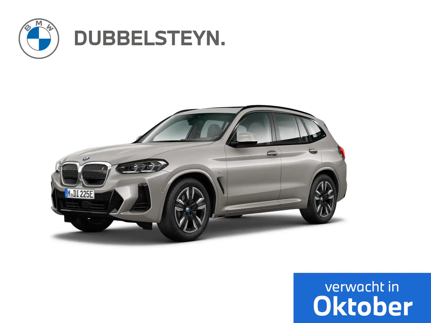 BMW iX3 Executive | 19'' | Panoramadak | Parking + Safety Gümüş rengi - 1