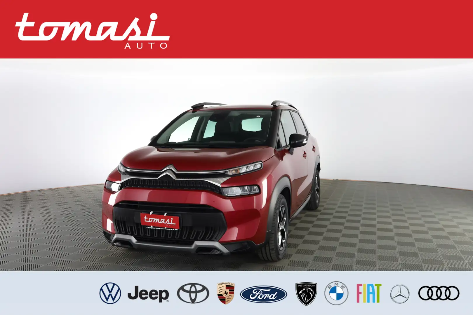 Citroen C3 Aircross BlueHDi 110 S&S Plus Piros - 1