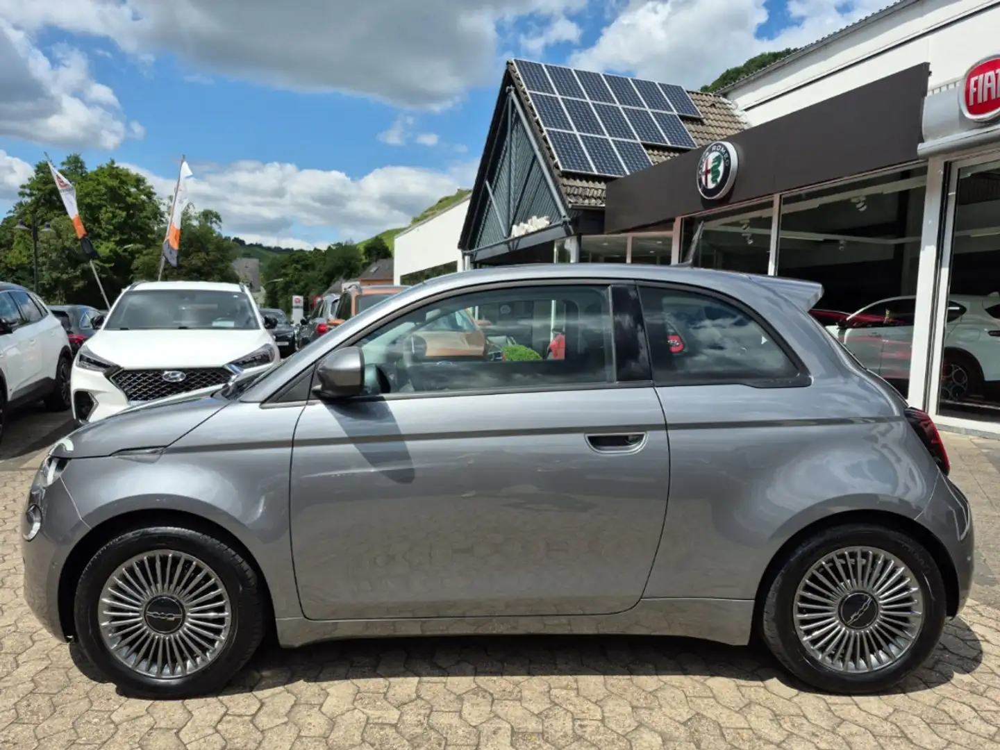 Fiat 500e Icon 42 kWh CarPlay Park-Paket Winter-Paket Grigio - 2