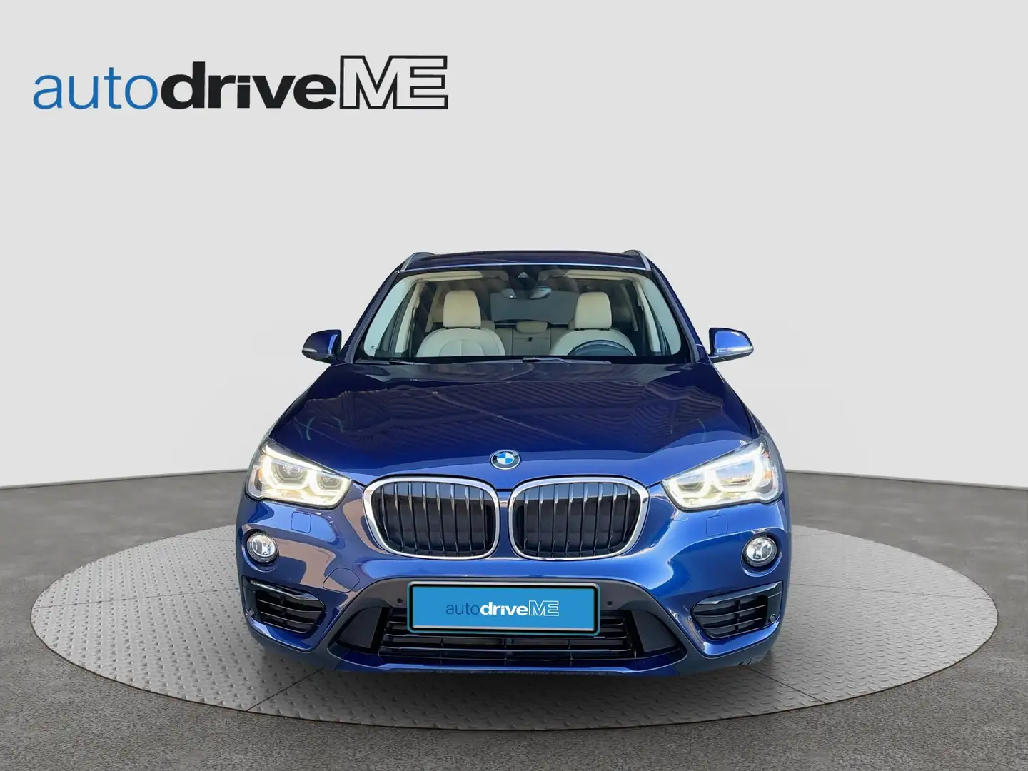 BMW X1 sDrive 18d Sport Line KAM LED Kam. Leder SHZ Blau - 2