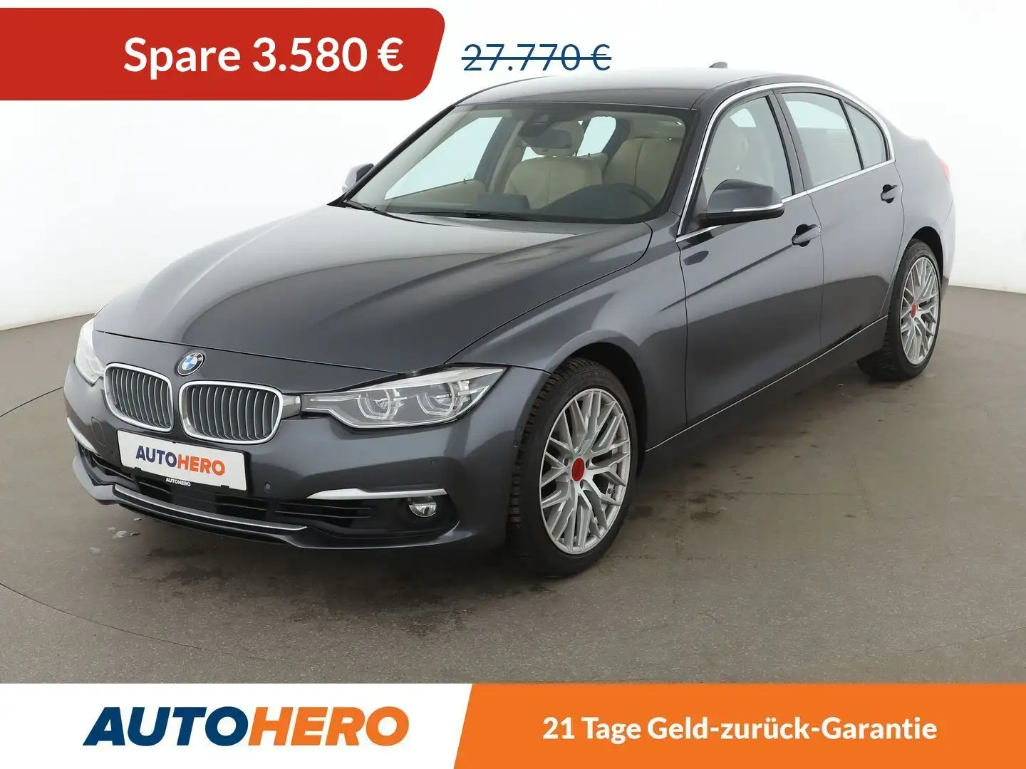 BMW 330 330i xDrive Luxury Line Aut.*NAVI*LED*HUD*ACC*H&K* Grau - 1