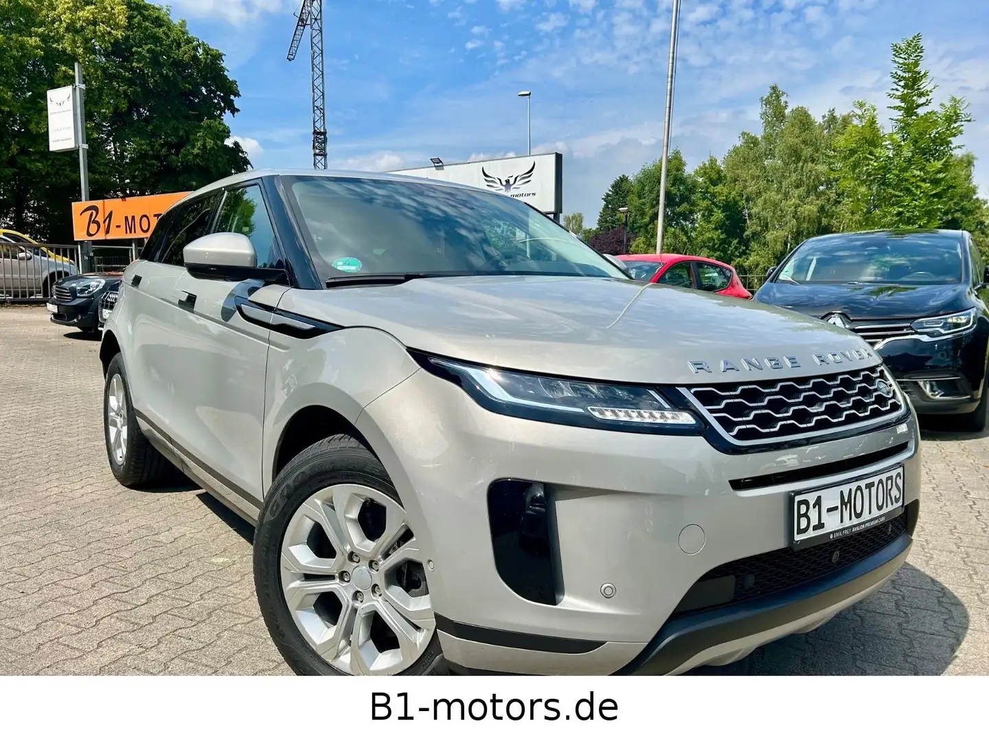 Land Rover Range Rover Evoque S*165*graumet*Leder grau*1.HD Silber - 2