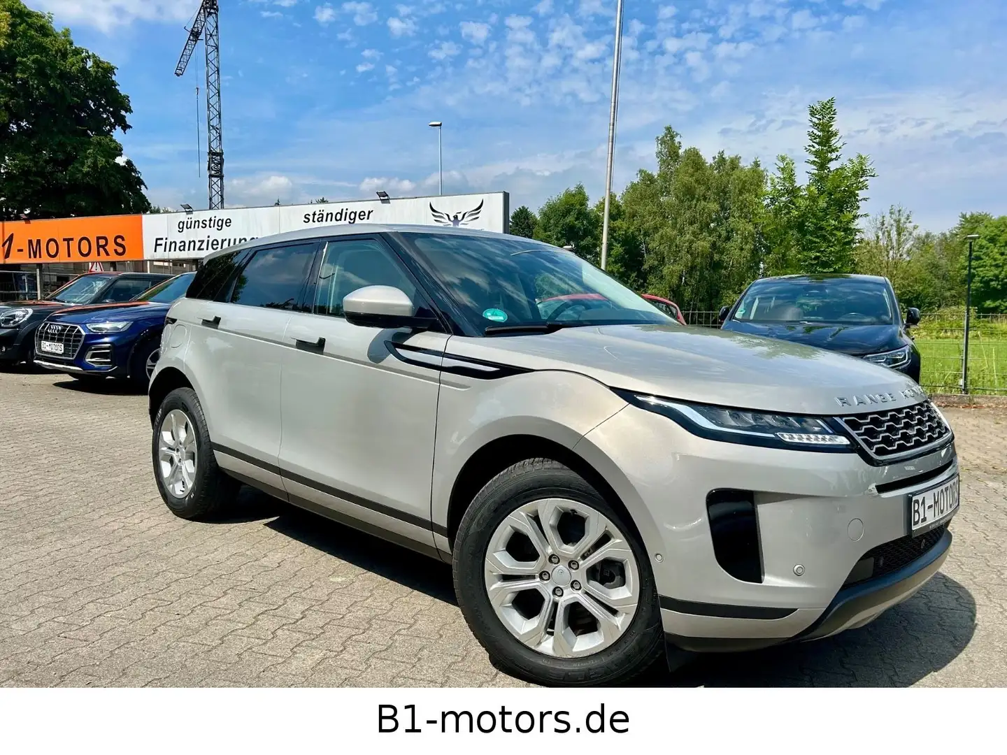 Land Rover Range Rover Evoque S*165*graumet*Leder grau*1.HD Silber - 1