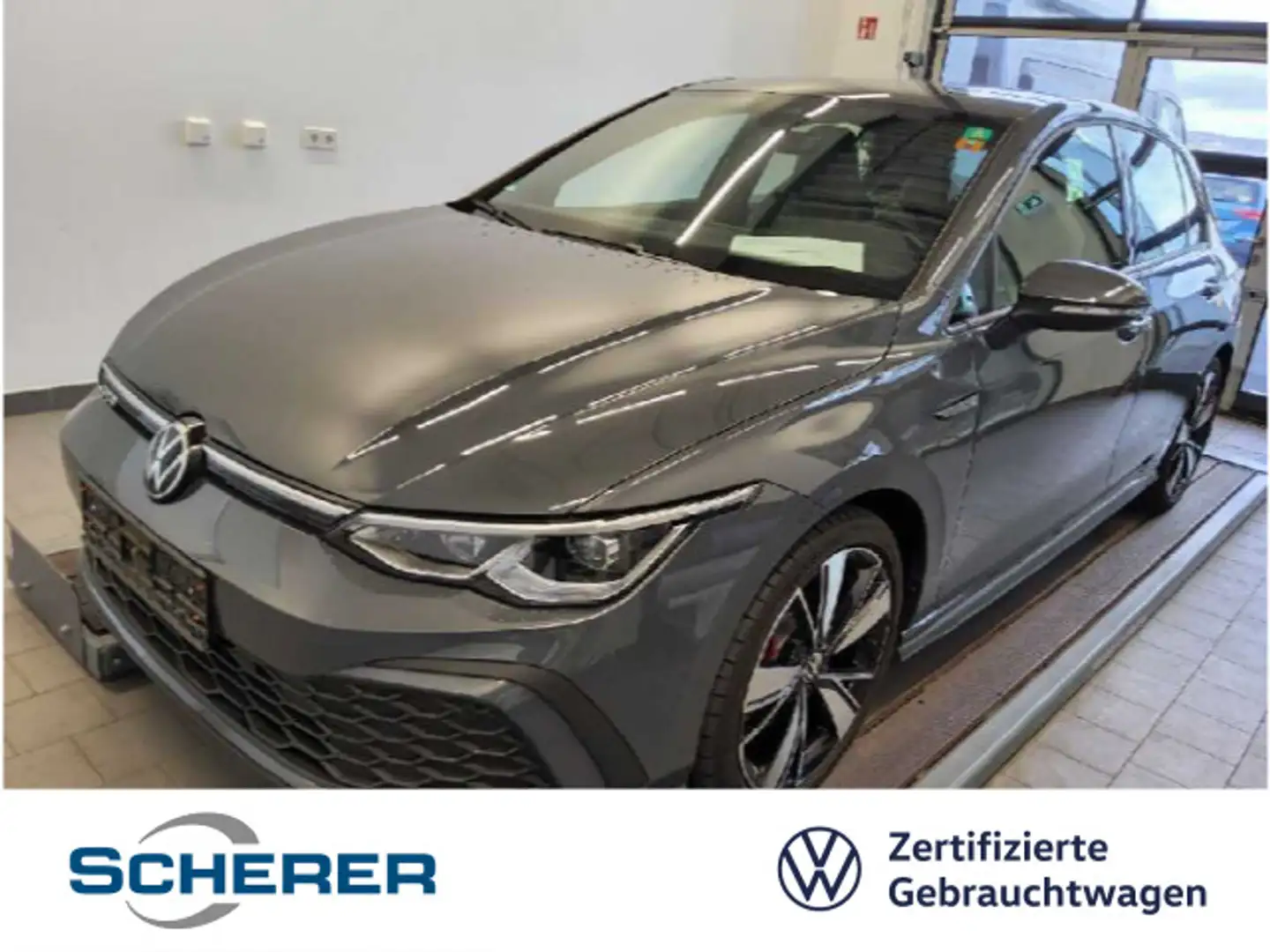 Volkswagen Golf VIII GTD 2.0 TDI DSG LED+ CARPLAY LEDER EPH Gris - 1