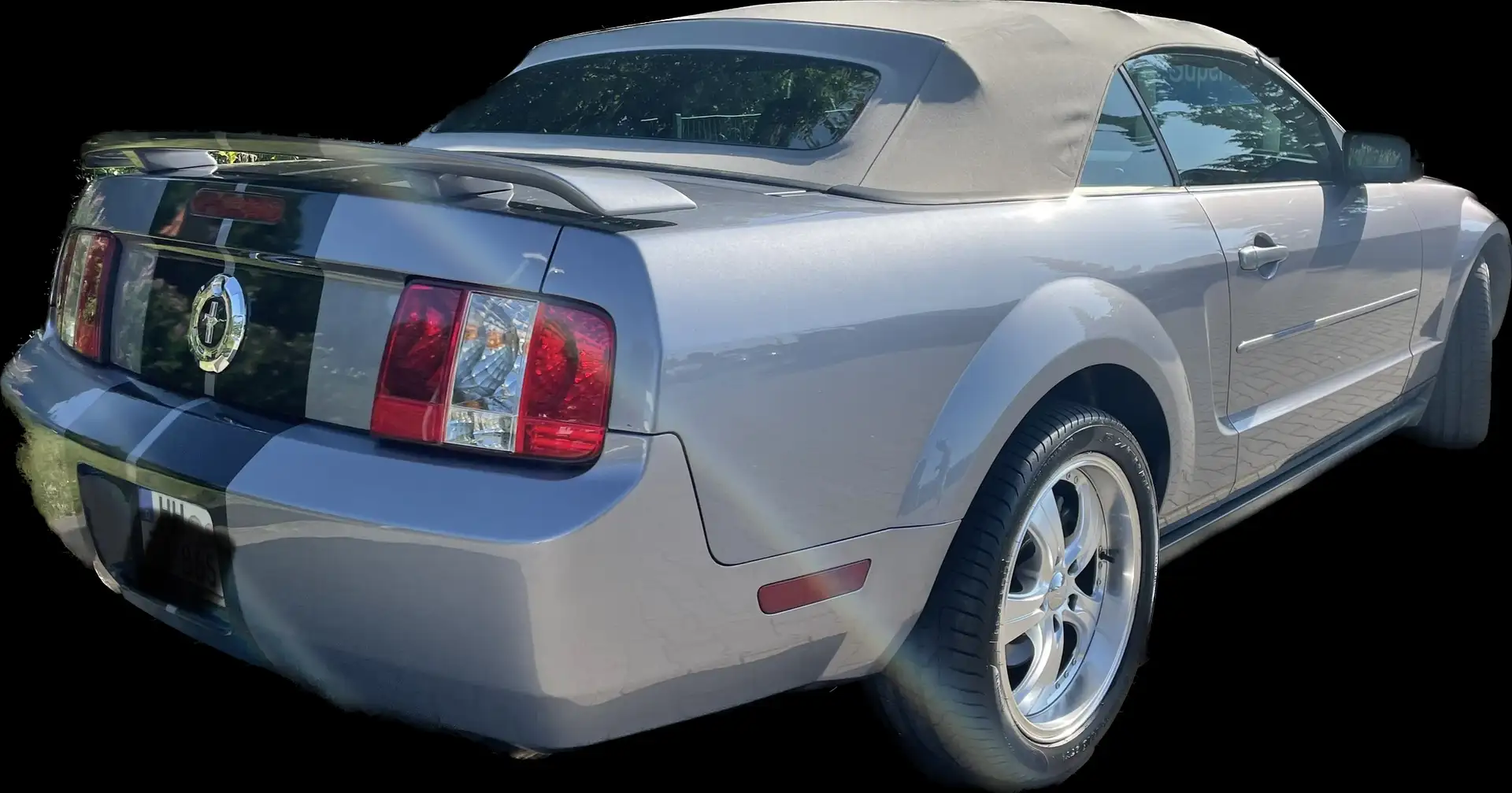 Ford Mustang V6 3,7 L Cabrio Silber - 2