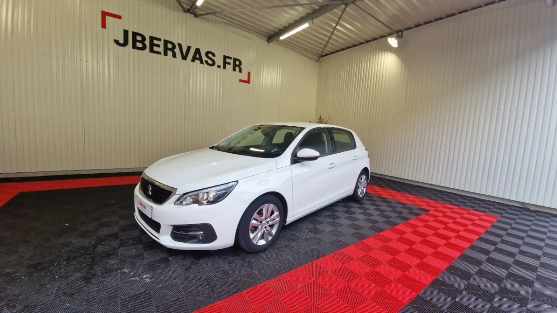 Peugeot 308 SOCIETE puretech 130ch ss eat8 active business Blanc - 1