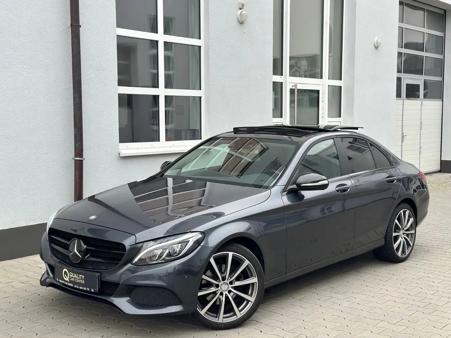 Mercedes-Benz C 220 AMG NIGHT *PANO*KAME*DISTR+* Gris - 2