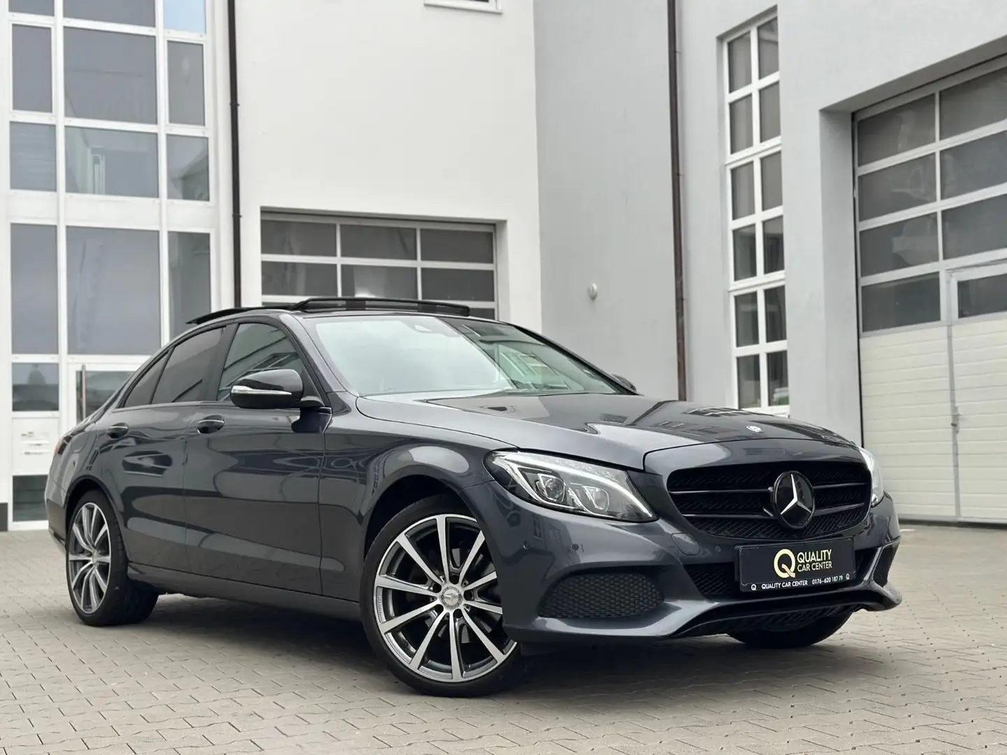 Mercedes-Benz C 220 AMG NIGHT *PANO*KAME*DISTR+* Gris - 1