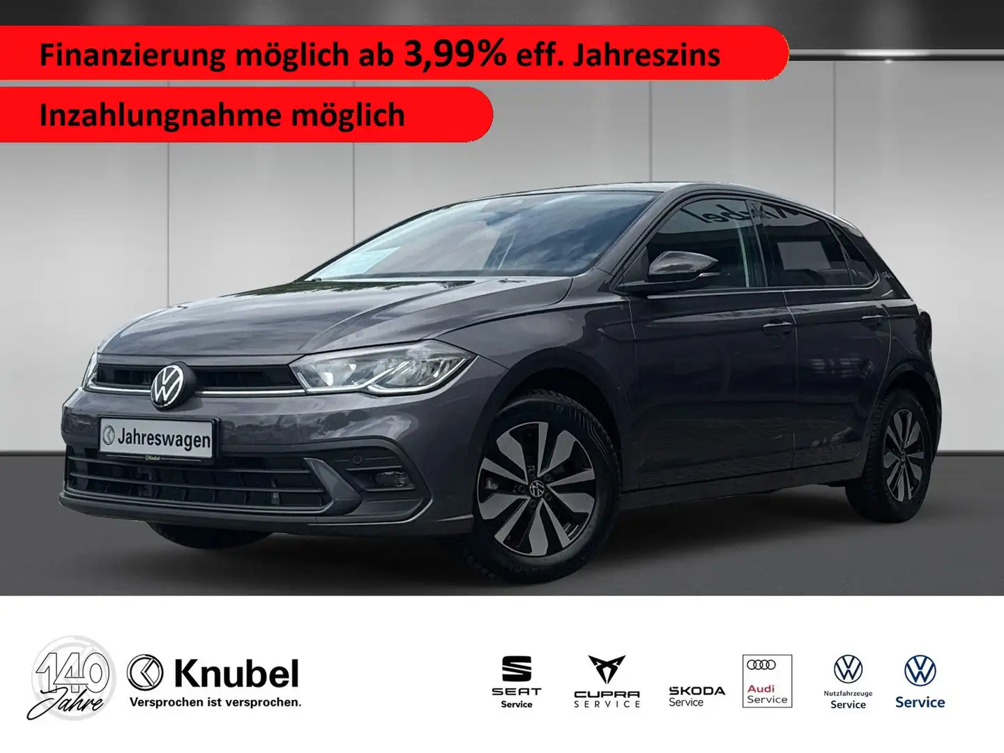 Volkswagen Polo GOAL 1.0 TSI DSG LED/NAVI/AHK/TRAVELASSIST Grigio - 1