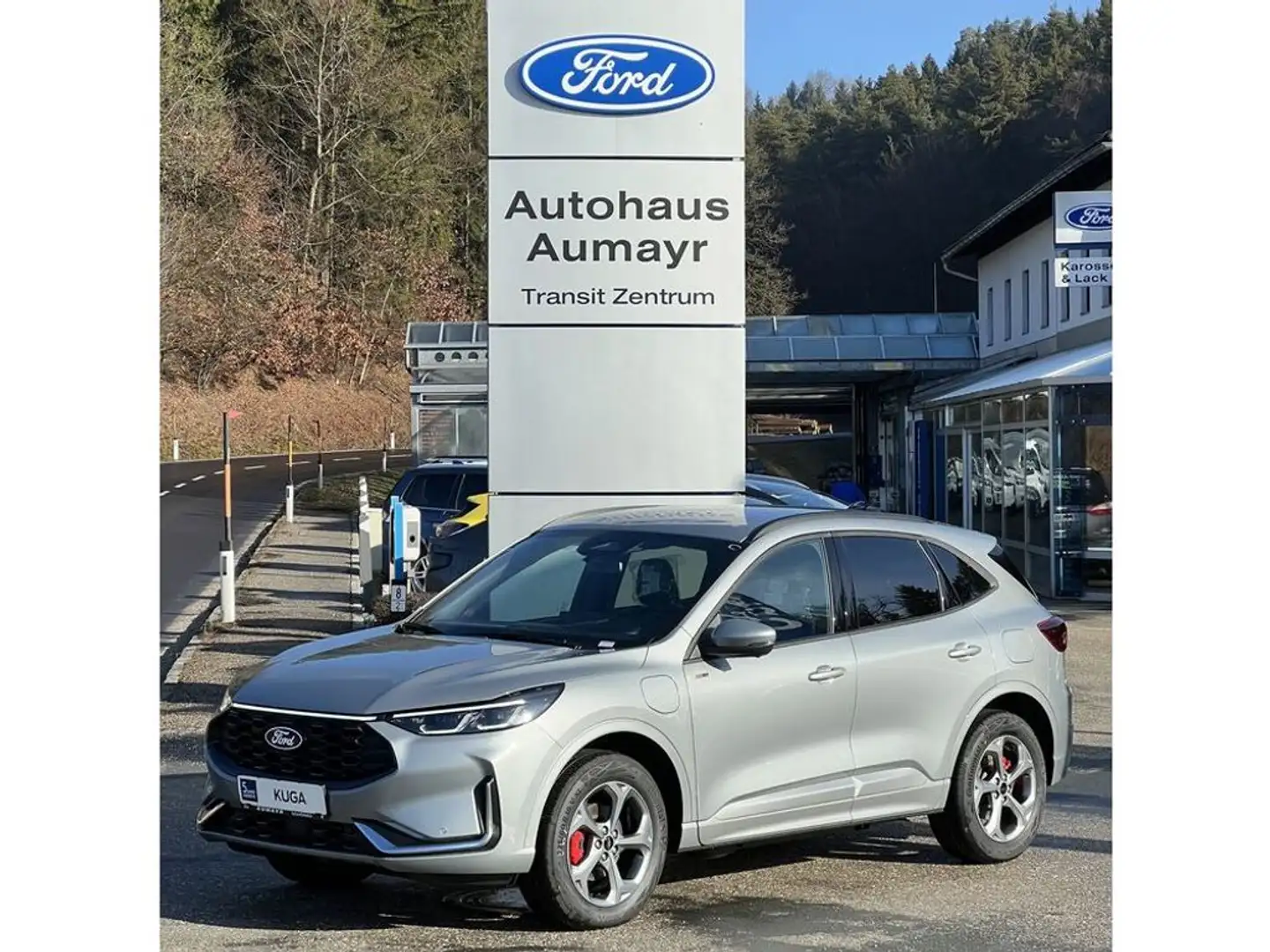 Ford Kuga Plug-In Hybrid ST-Line X Silber - 1