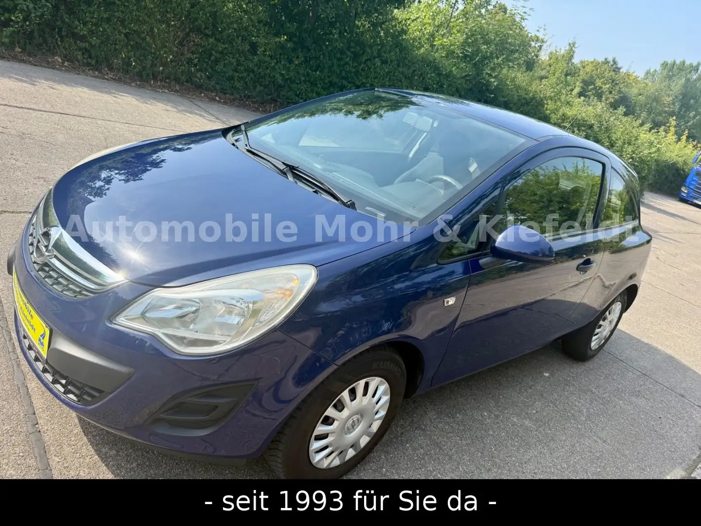 Opel Corsa ecoFLEX Edition*ALLWETTER*KLIMAANLAGE*GRA* Bleu - 2