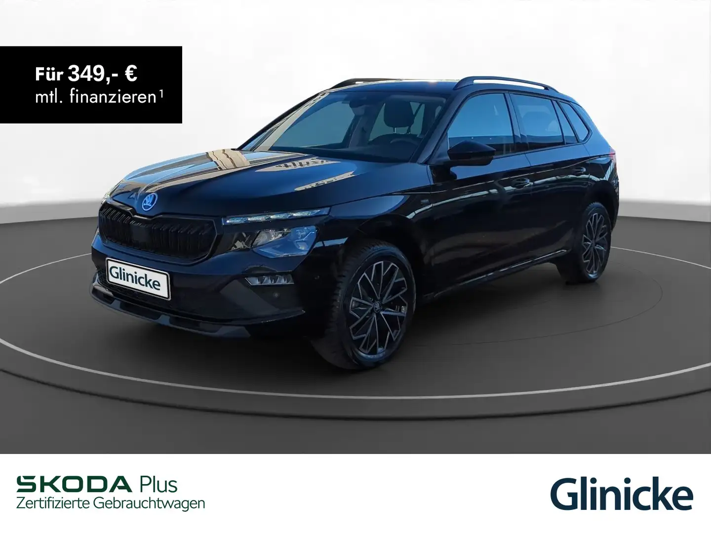 Skoda Kamiq 1.0 TSI Selection LED AHK DSG Schwarz - 1