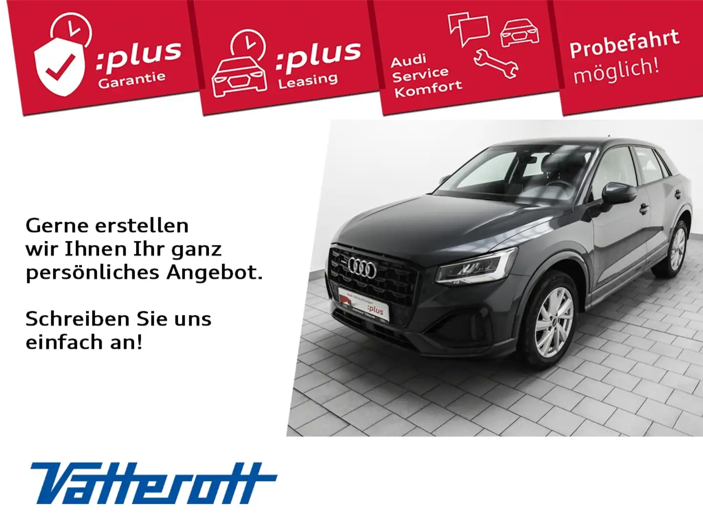 Audi Q2 35 TDI quattro Advanced ACC LED Navi Grau - 1