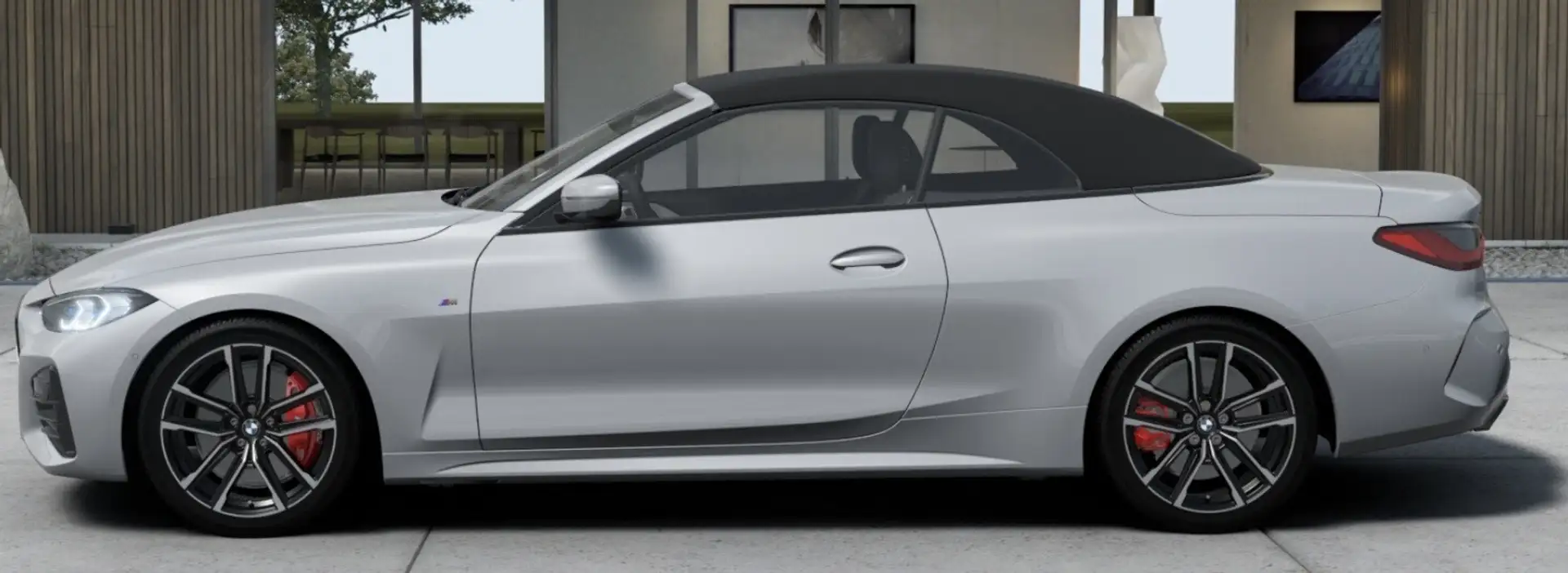 BMW 440 M440d Cabrio xDrive 48 V Aut. Grau - 1