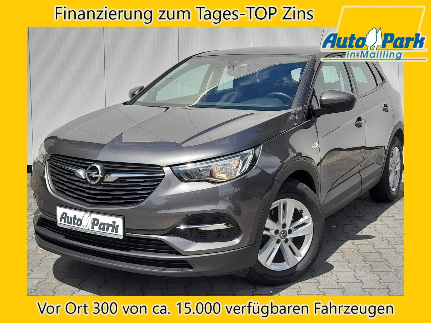 Opel Grandland X Edition NAVI/APP~2xPDC~RFK~SHZ~LHZ Gri - 1