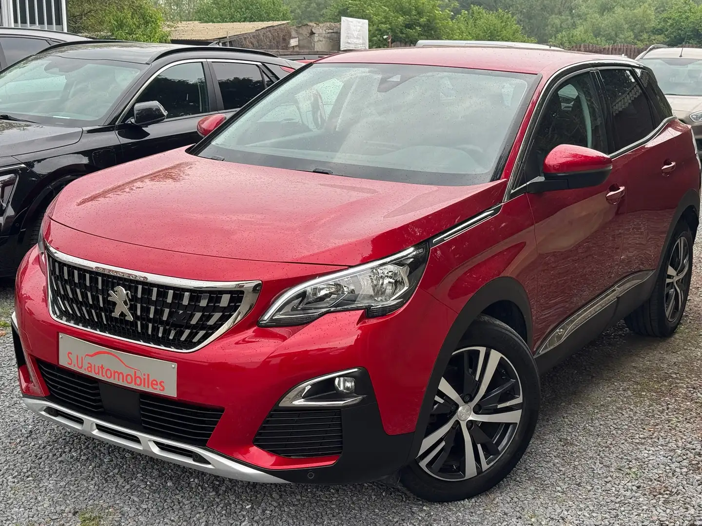 Peugeot 3008 1.5 BlueHDi AUTO./Cuir/Navi/Camera/GAR 12M Rouge - 1