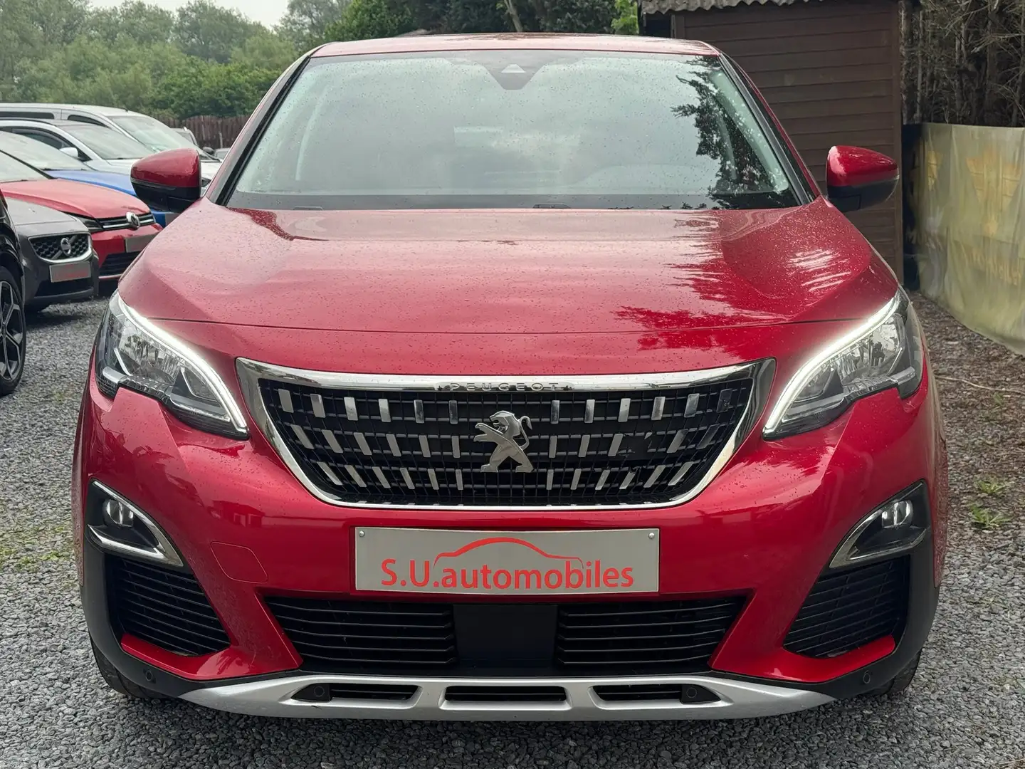 Peugeot 3008 1.5 BlueHDi AUTO./Cuir/Navi/Camera/GAR 12M Rouge - 2