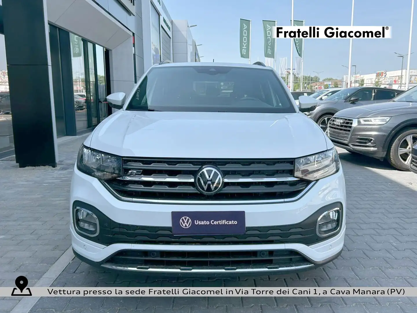 Volkswagen T-Cross 1.0 tsi sport 110cv Weiß - 2