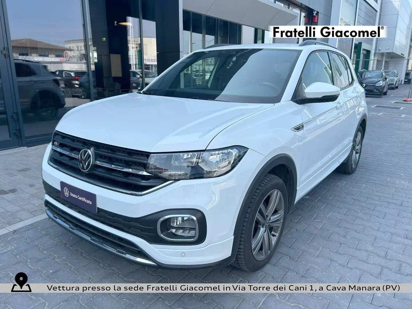 Volkswagen T-Cross 1.0 tsi sport 110cv Weiß - 1