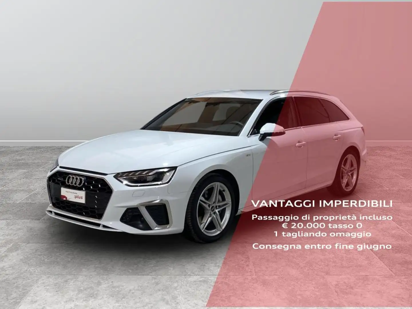Audi A4 Avant 40 2.0 tdi mhev S line edition quattro Bianco - 1