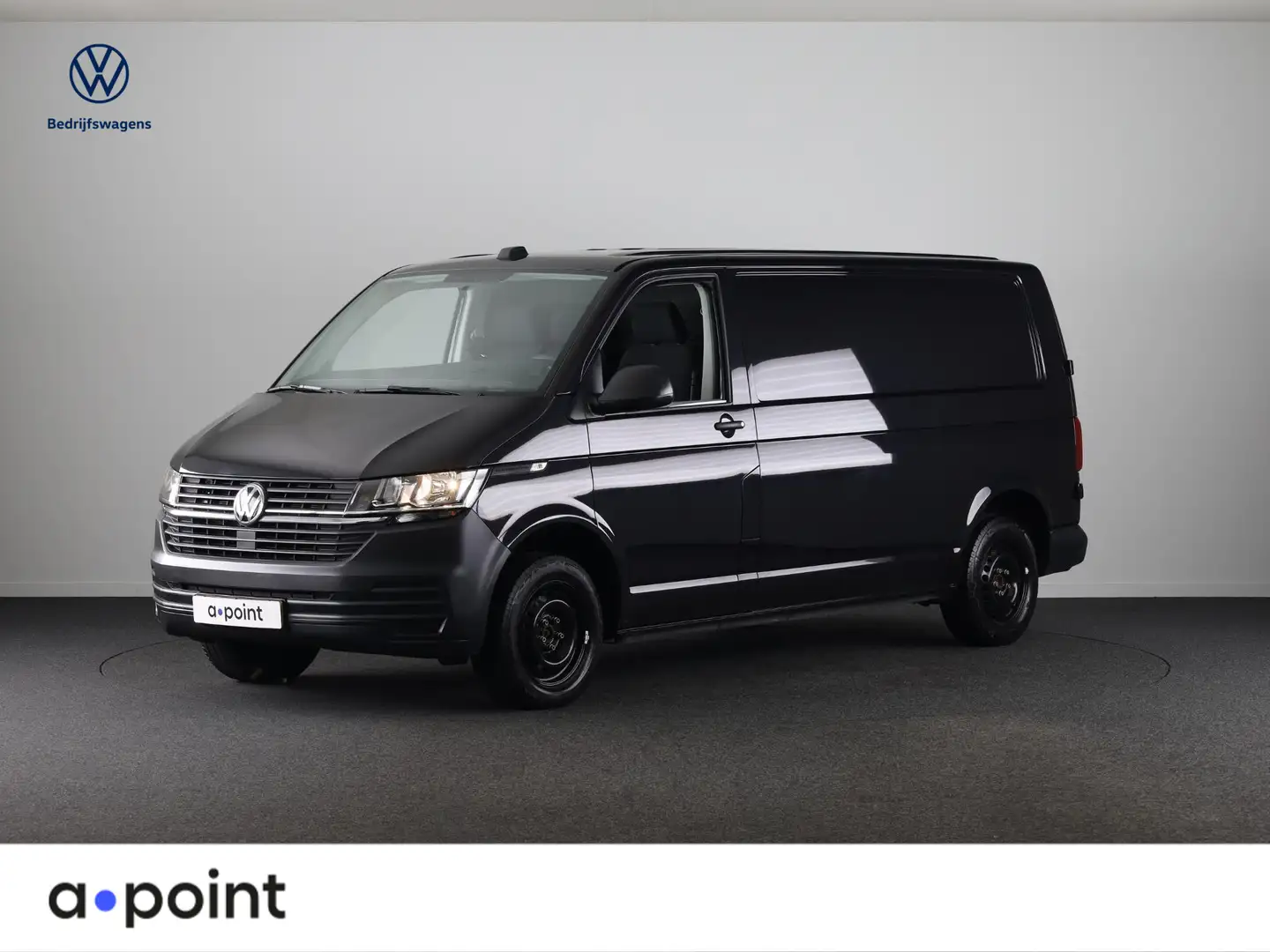 Volkswagen T6.1 Transporter 2.0 TDI L2H3 28 110 pk | Verlengde garantie | Navi Zwart - 1