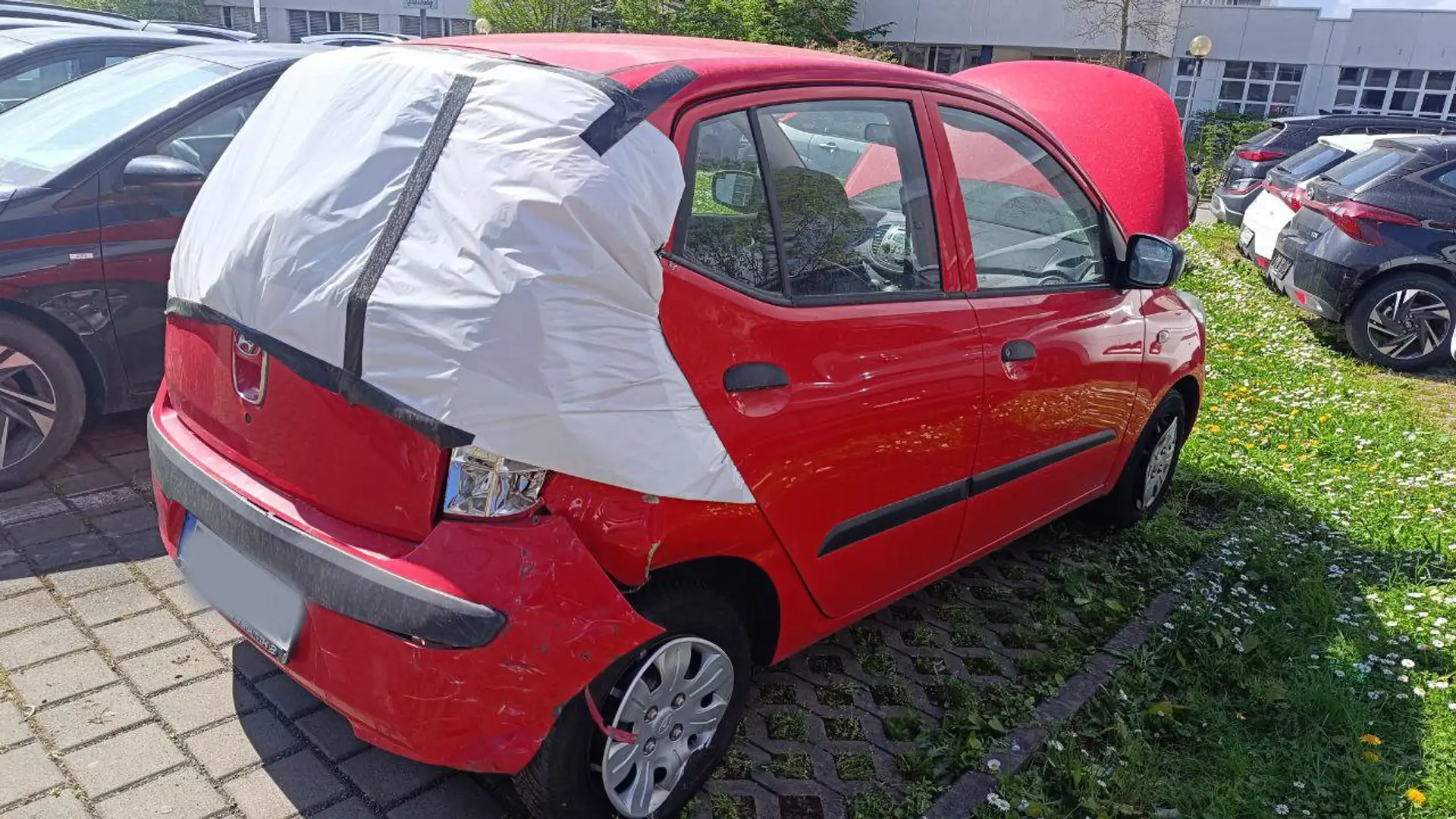 Hyundai i10 Classic E //Heckschaden\\ *3.Hand*KLIMA* Rood - 1