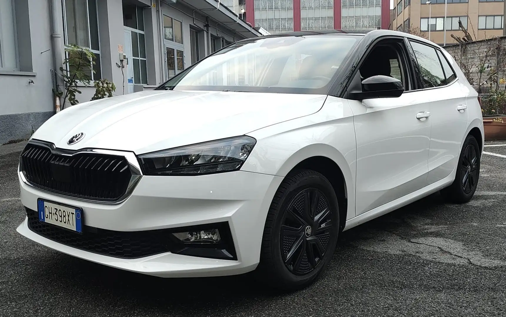 Skoda Fabia Fabia IV 2022 1.0 tsi evo Style 110cv PREZZO REALE Bianco - 1