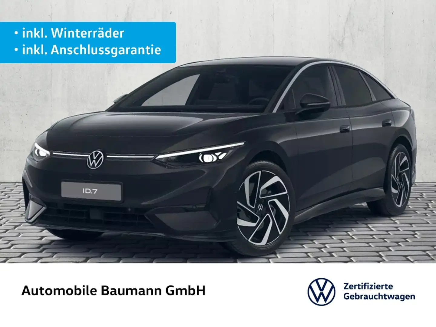 Volkswagen ID.7 Pro 82kWh *MATRIX*EASYOPEN*H&K*DCC* Schwarz - 1