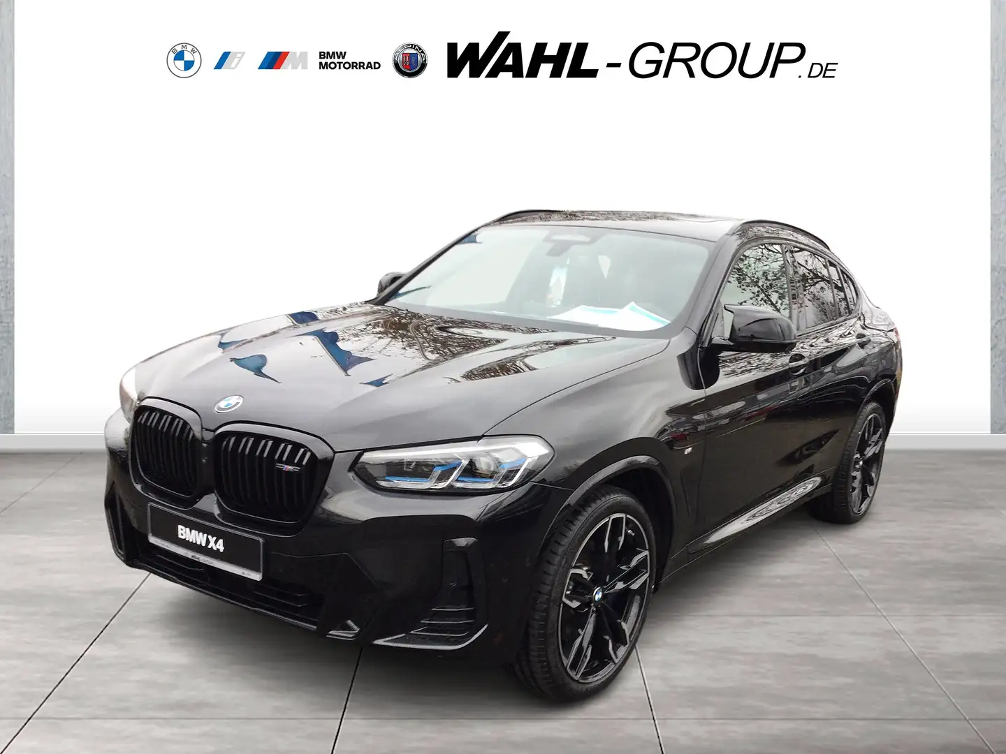 BMW X4 M 40d Head-Up HK HiFi DAB LED WLAN Standhzg. Schwarz - 1