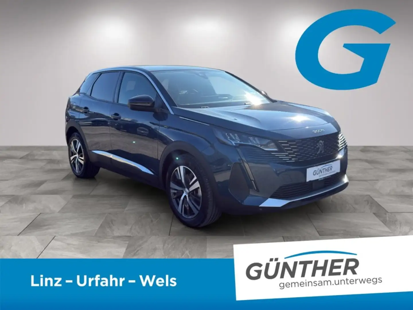 Peugeot 3008 Allure 1.6 PureTech 180 EAT8 Blau - 2