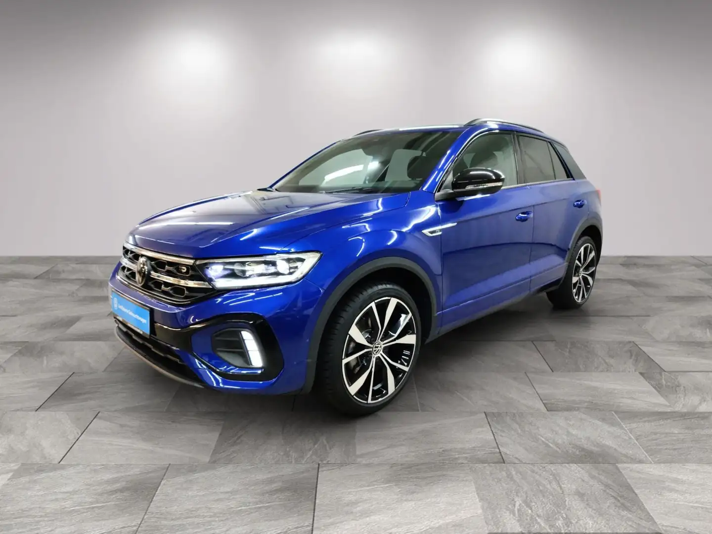 Volkswagen T-Roc R-Line 2.0 TDI AHK/Pano/Standhzg/01.30Gara Blau - 2