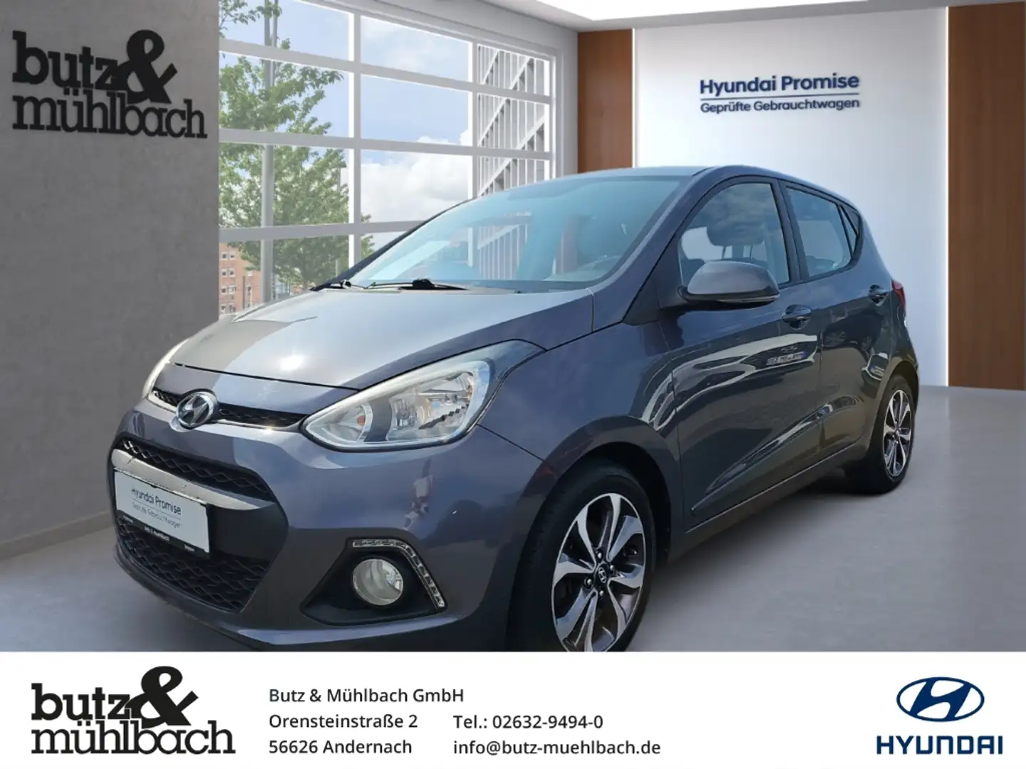 Hyundai i10 YES! Gold-Paket 1.2 Gris - 1
