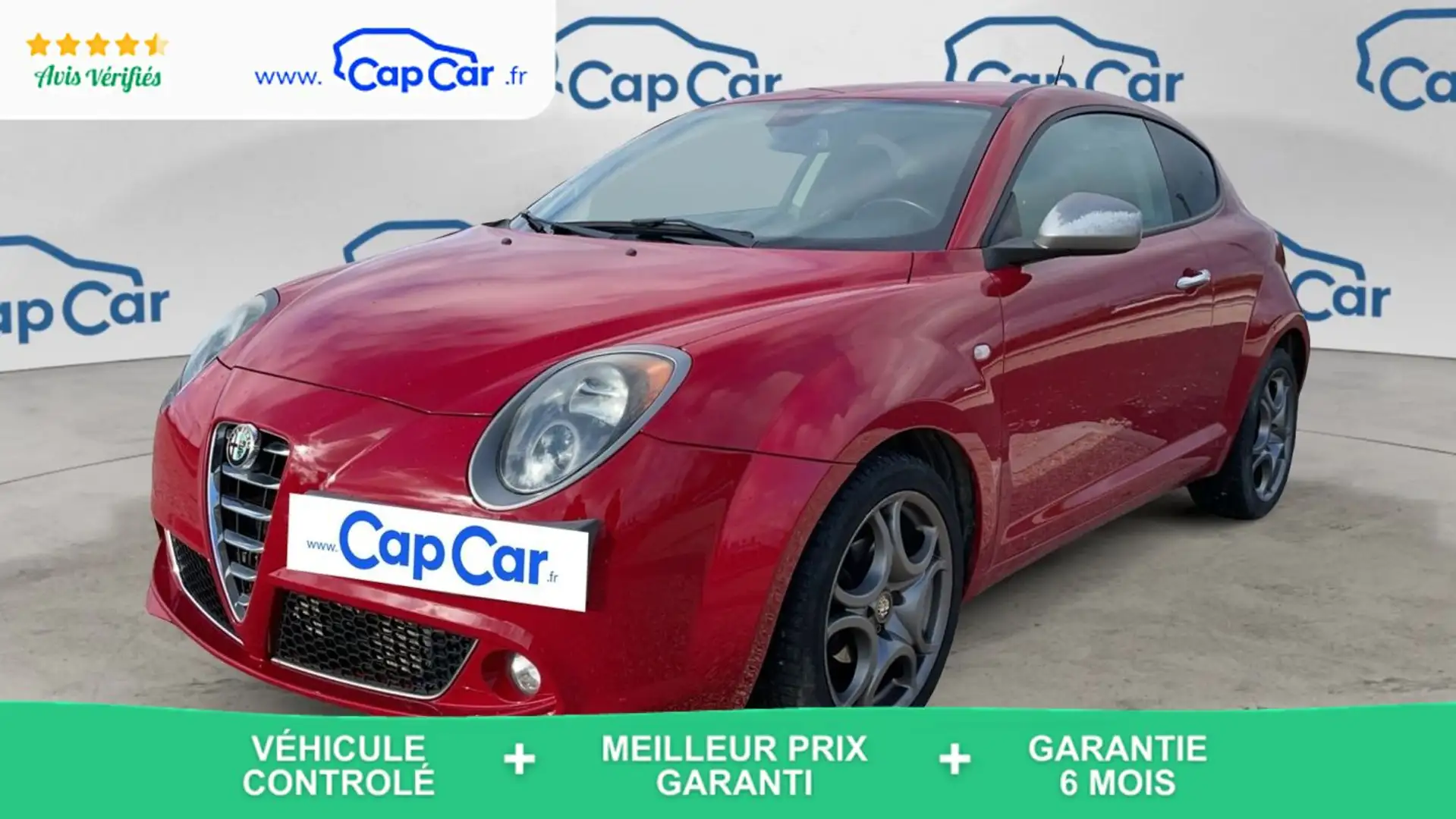 Alfa Romeo MiTo 0.9 Twin Air 105 Distinctive Rouge - 1