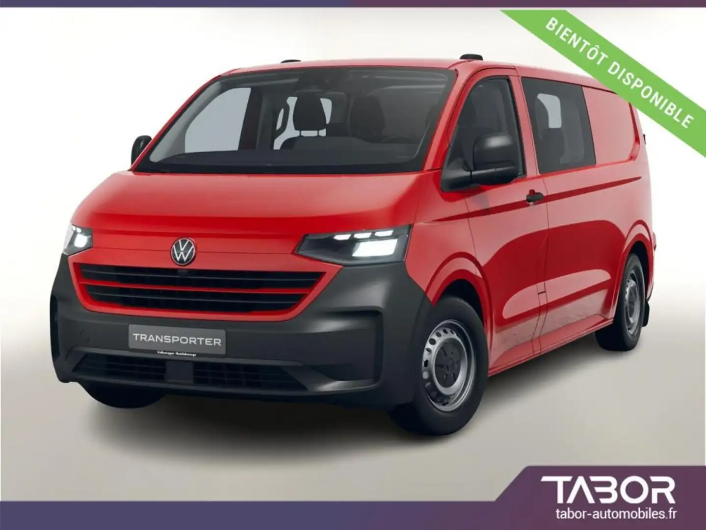 Volkswagen Transporter T7 Plus TDI 150 L2 LED Rouge - 1