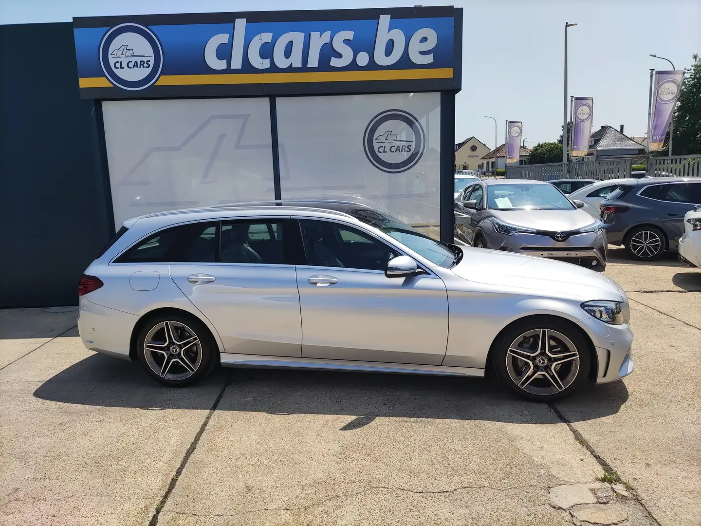 Mercedes-Benz C 220 d/Euro6/Automaat/AMGPack/Navi/Camera/Cc/Panodak Grijs - 2