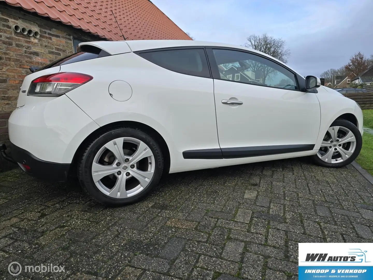 Renault Megane Coupé 2.0 | Bose | Automaat | 108dkm Nap! Weiß - 2